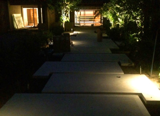 iluminacion jardines exteriores